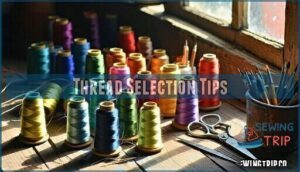 thread selection tips