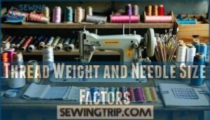 thread weight and needle size factors