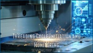 threading cycle initiation and monitoring