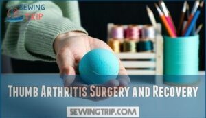 thumb arthritis surgery and recovery