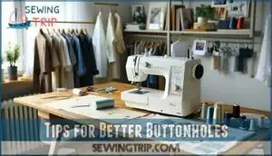 tips for better buttonholes