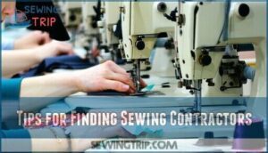tips for finding sewing contractors