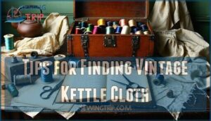 tips for finding vintage kettle cloth