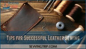 tips for successful leather sewing