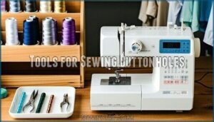 tools for sewing buttonholes