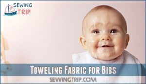toweling fabric for bibs