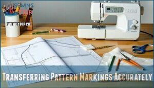 transferring pattern markings accurately