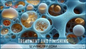 treatment and finishing