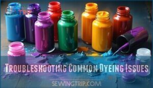 troubleshooting common dyeing issues
