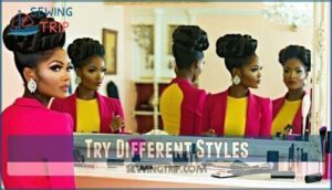 try different styles