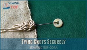 tying knots securely