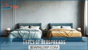 types of bedspreads