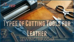types of cutting tools for leather