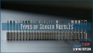 types of serger needles