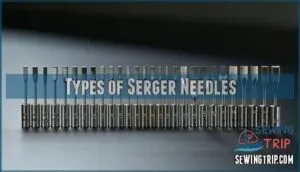 types of serger needles