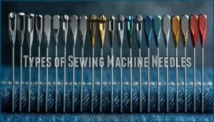 types of sewing machine needles