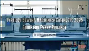 types of sewing machines