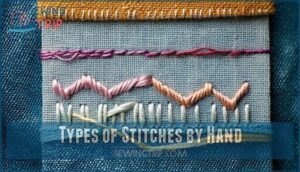 types of stitches by hand