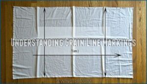 understanding grain line markings