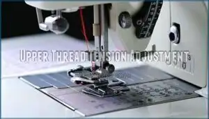 upper thread tension adjustment