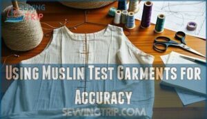 using muslin test garments for accuracy