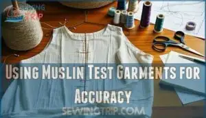 using muslin test garments for accuracy