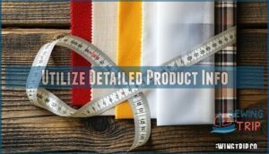 utilize detailed product info