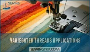variegated threads applications