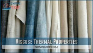 viscose thermal properties