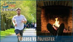 viscose vs polyester