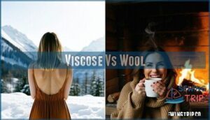 viscose vs wool
