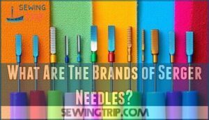 what are the brands of serger needles