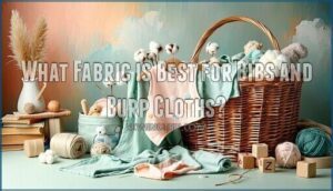 what fabric is best for bibs and burp cloths