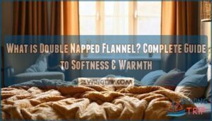 what is double napped flannel