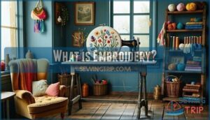 what is embroidery