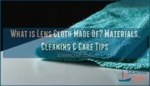 what is lens cloth made of