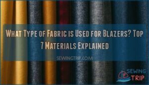what type of fabric is used for blazers what type of fabric is used for blazers