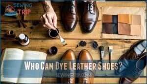 who can dye leather shoes