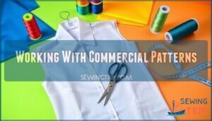 working with commercial patterns
