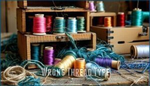 wrong thread type wrong thread type