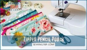 zipper pencil pouch