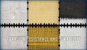 abrasion resistance and durability