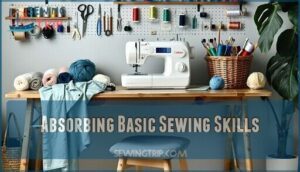 absorbing basic sewing skills
