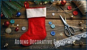 adding decorative finishing