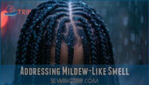 addressing mildew-like smell