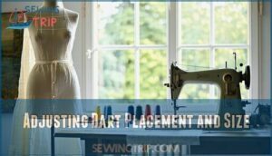 adjusting dart placement and size