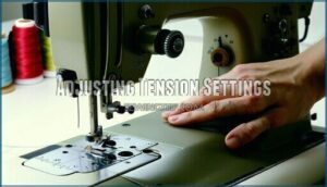 adjusting tension settings