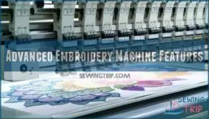 advanced embroidery machine features