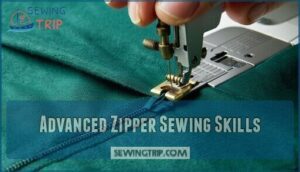 advanced zipper sewing skills