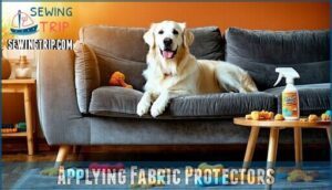 applying fabric protectors